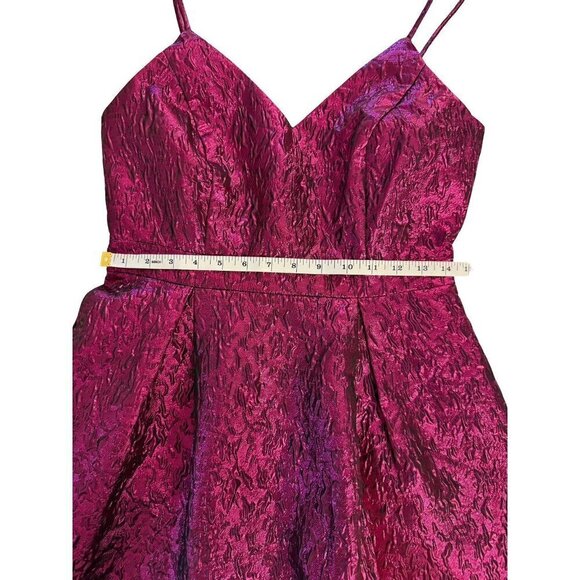 LULUS Spin The Night Purple Mini Dress Dance Sz S - Picture 5 of 15